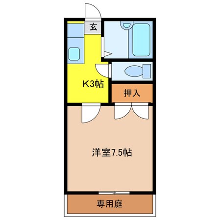 コスモコーポの物件間取画像